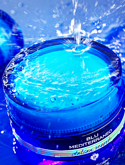 Blu Mediterraneo in water – Photograph by George Ong