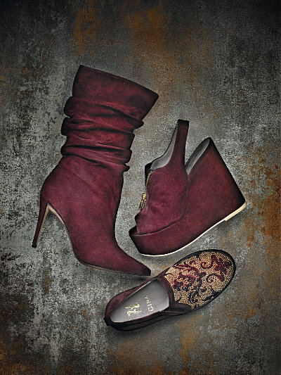 Ladies fashion boots – Photograph by George Ong