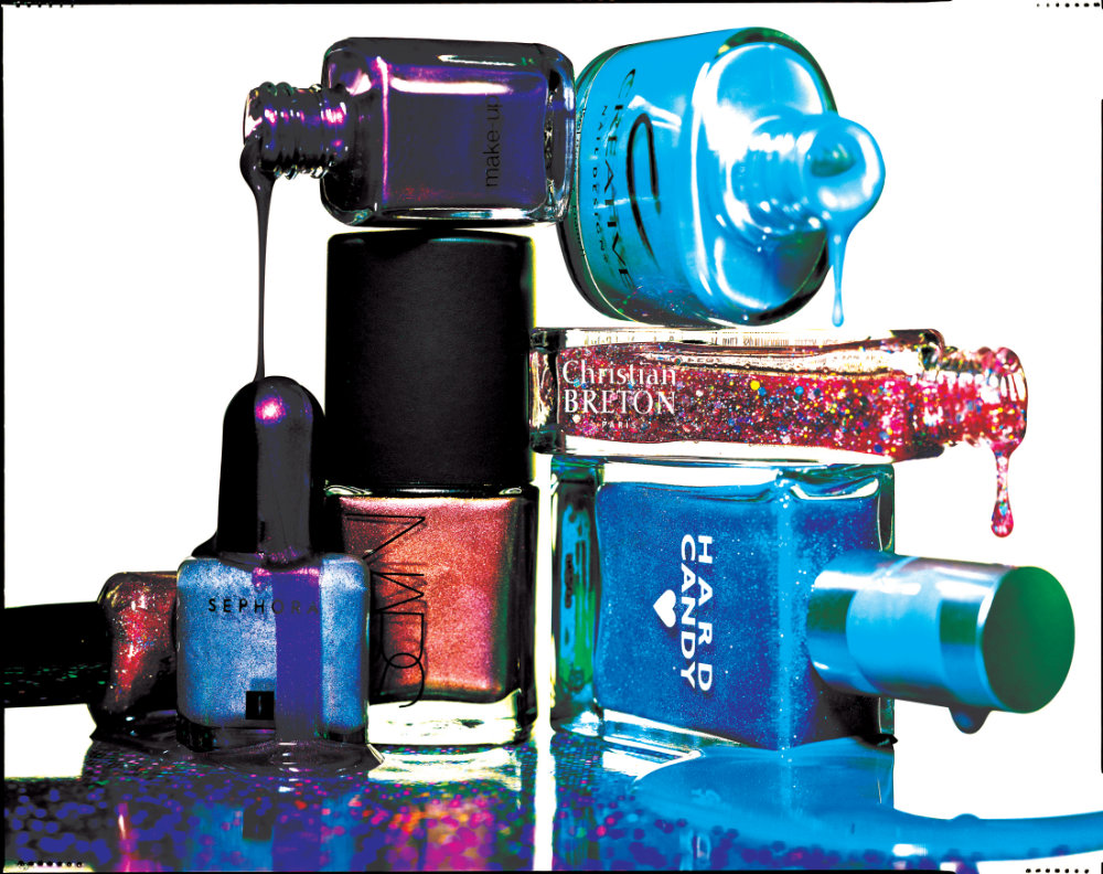 nail varnish bottles – Photograph by George Ong