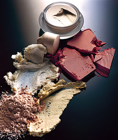 Crushed eye make up – Photograph by George Ong