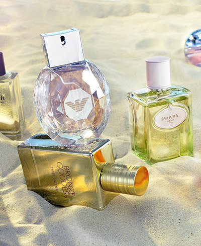 Big name brand perfume bottles – Photograph by George Ong