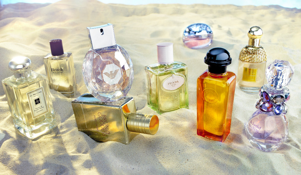 Big name brand perfume bottles – Photograph by George Ong