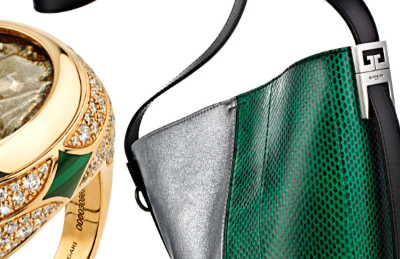 Diamond ring and handbag – Photograph by George Ong