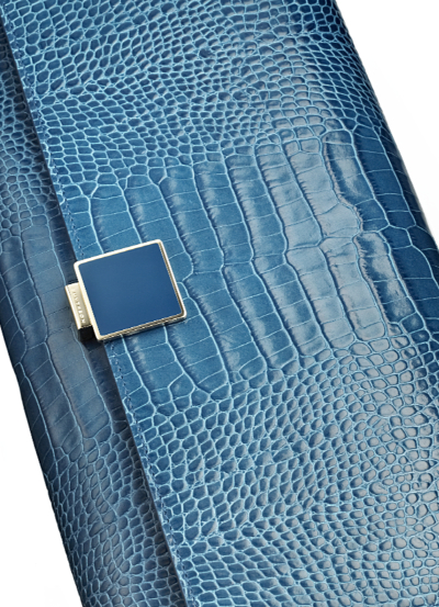 Dark green blue clutch bag – Photograph by George Ong