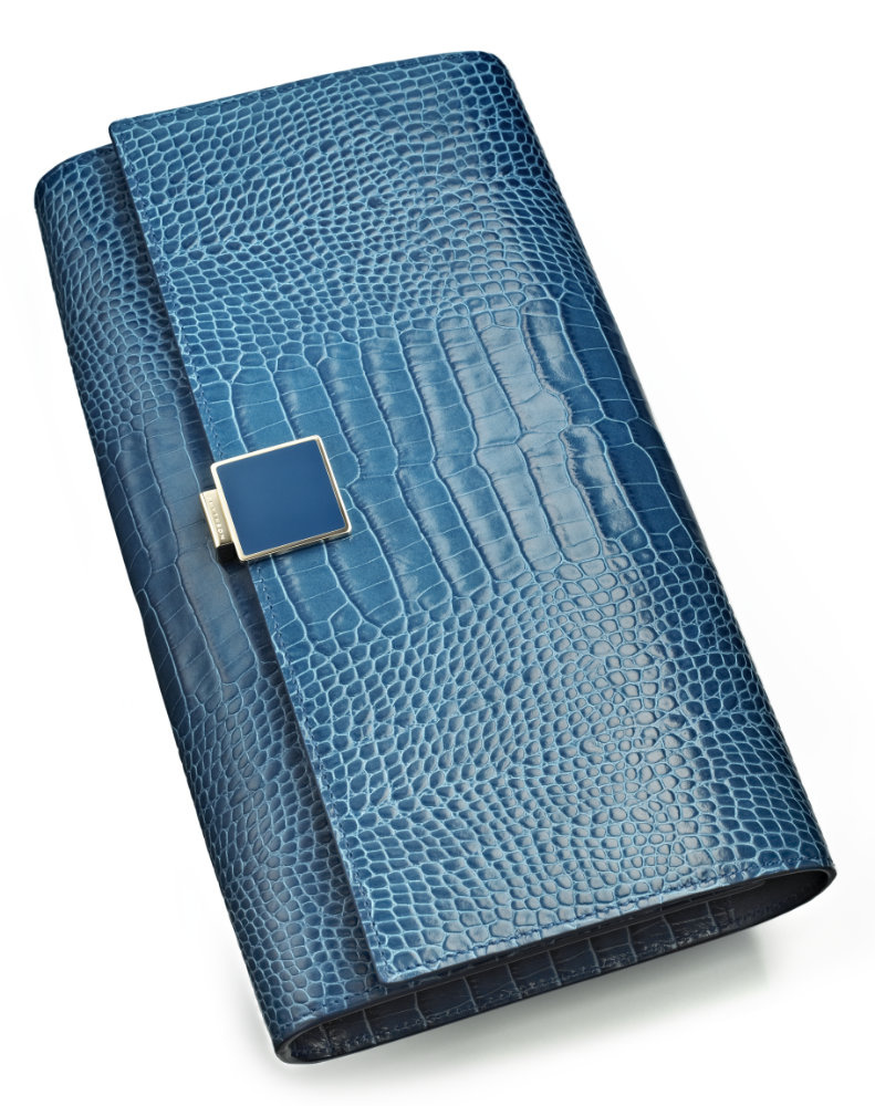 Dark green blue clutch bag – Photograph by George Ong
